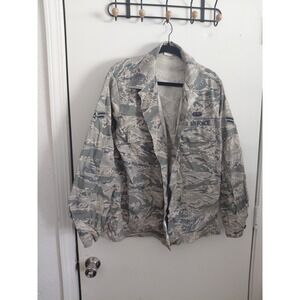US Air Force ABU Jacket Mens  Camo Military 42 R
